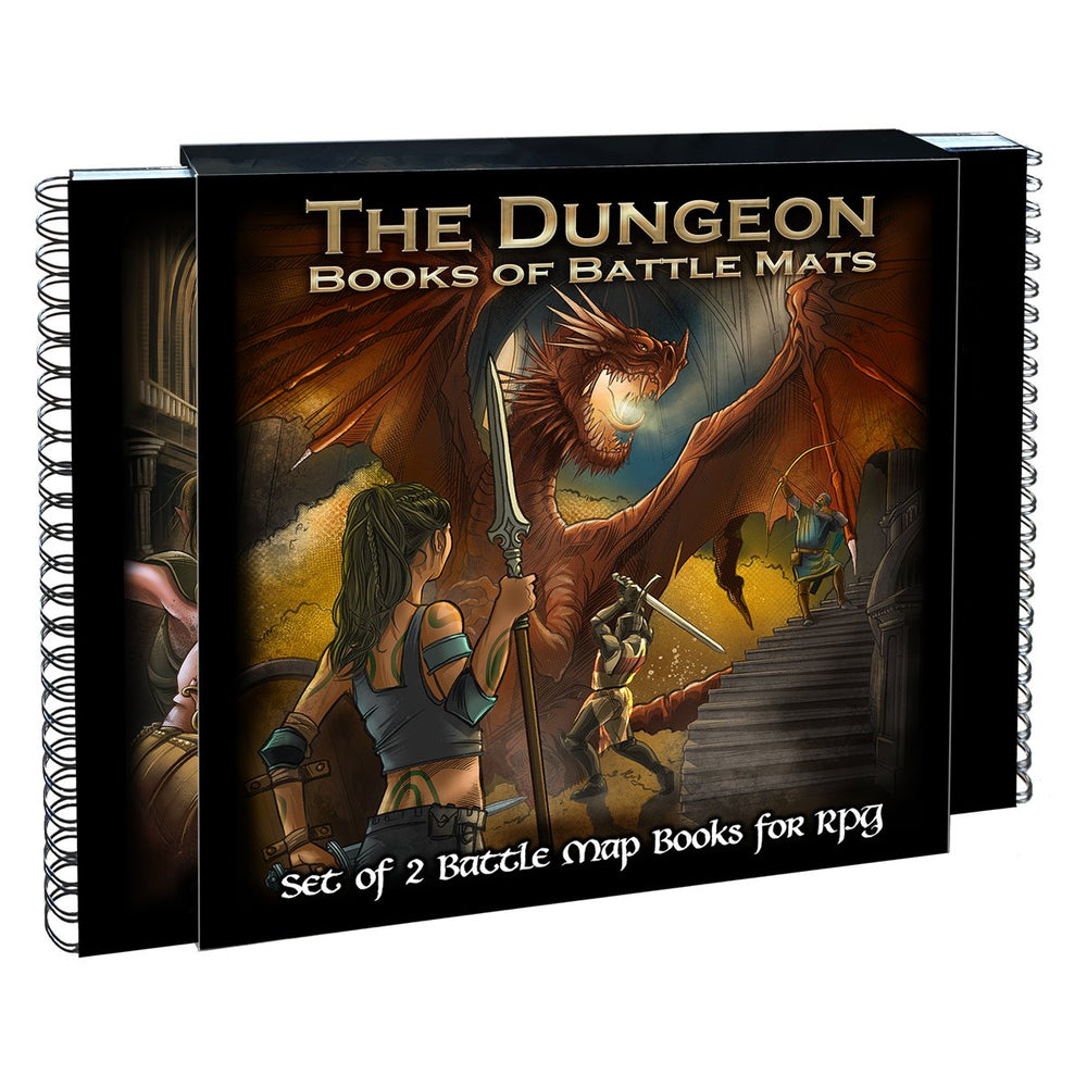 Books of Battle Mats: The Dungeon (ONLINE ORDER ONLY)