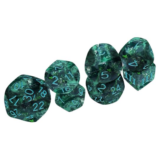 Dungeon Crawl Classics: Funky Verdigris Grecian Vase (7-Set) (ONLINE ORDER ONLY)