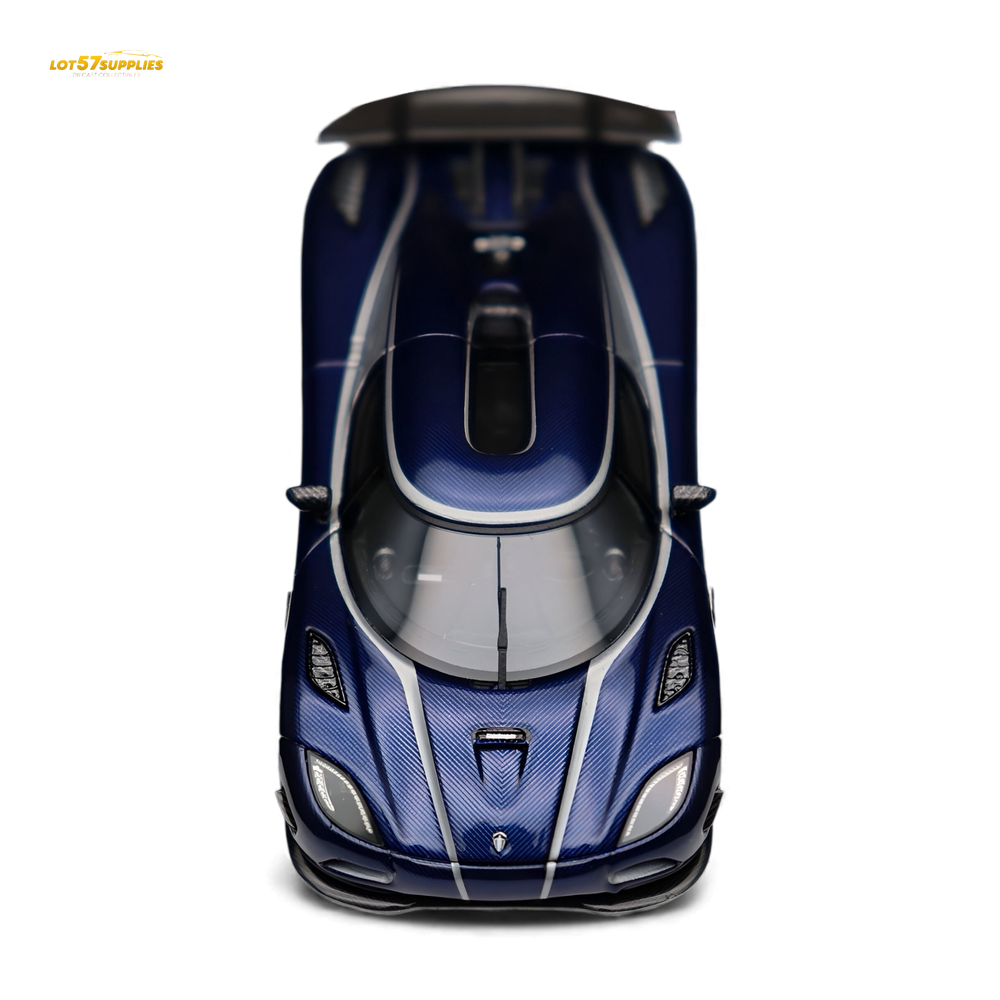 (Pre-Order) VMB Koenigsegg Agera R - Blue Carbon 1:64 (ONLINE ORDER ONLY)
