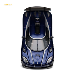 (Pre-Order) VMB Koenigsegg Agera R - Blue Carbon 1:64 (ONLINE ORDER ONLY)