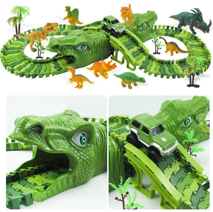 Racing Bend Rail Dinosaur Track (ONLINE ORDER ONLY)