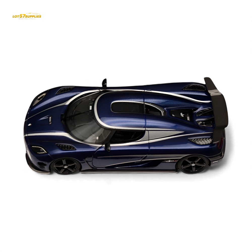 (Pre-Order) VMB Koenigsegg Agera R - Blue Carbon 1:64 (ONLINE ORDER ONLY)
