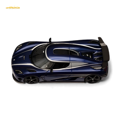 (Pre-Order) VMB Koenigsegg Agera R - Blue Carbon 1:64 (ONLINE ORDER ONLY)