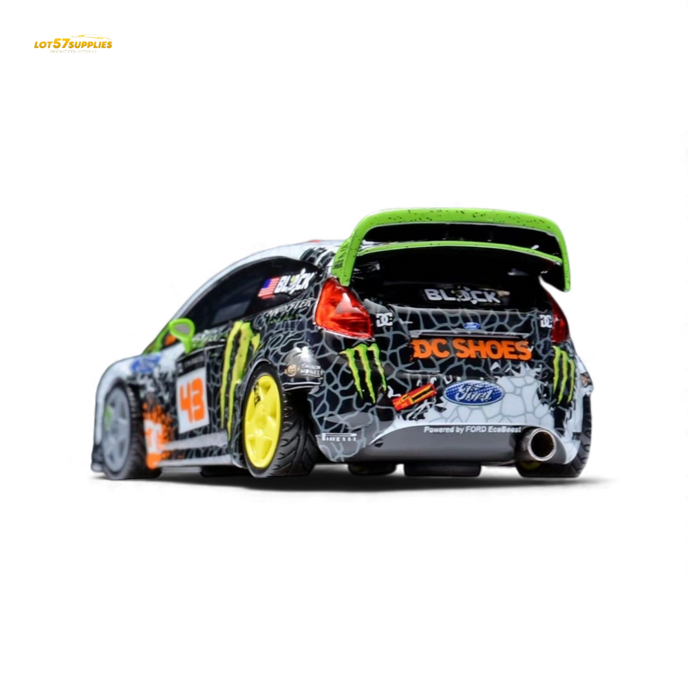 (Pre-Order) Minicraftsman Ken Block Ford Fiesta Gymkhana Livery 1:64 (ONLINE ORDER ONLY)