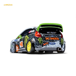 (Pre-Order) Minicraftsman Ken Block Ford Fiesta Gymkhana Livery 1:64 (ONLINE ORDER ONLY)