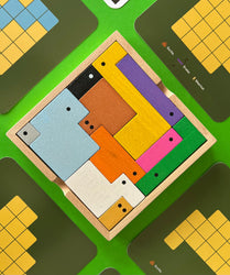 ZOOMATES™ - Wooden Logic Puzzle
