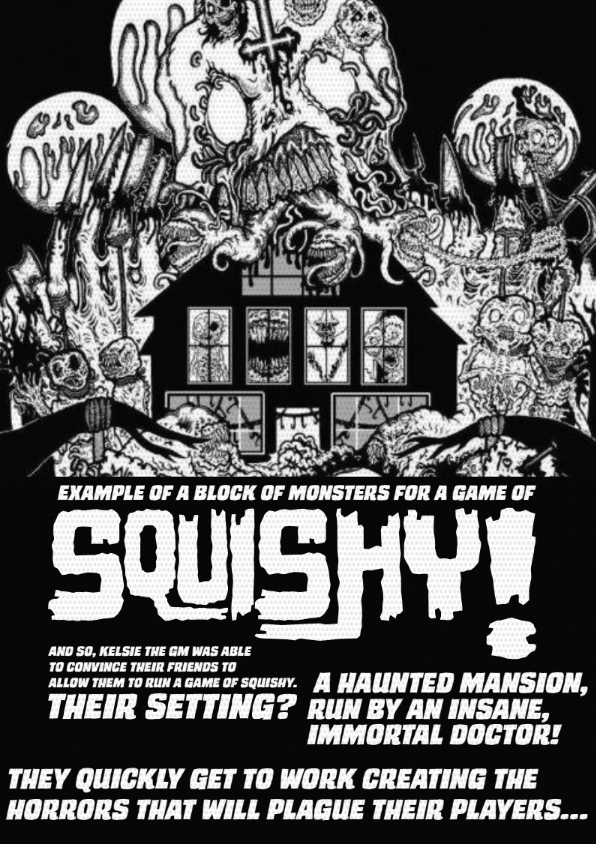 Squishy!: A Quick Start Horror Game (ONLINE ORDER ONLY)