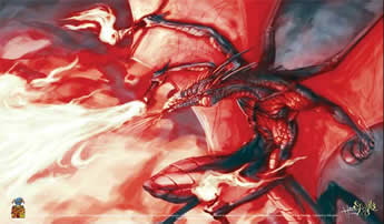 EGGGMT007 Blazing Shrieve LE Playmat (ONLINE ORDER ONLY)