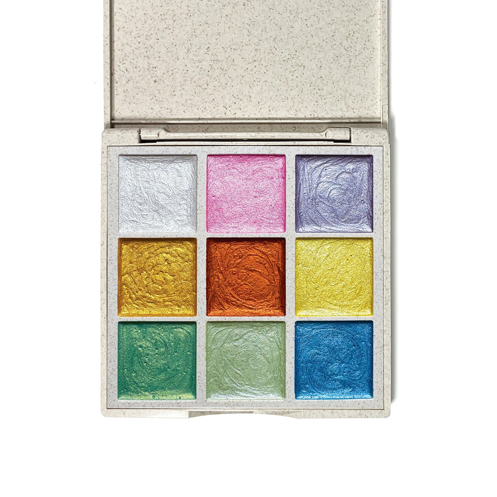 Metallic Watercolors – Wheat Straw Palette (ONLINE ORDER ONLY)