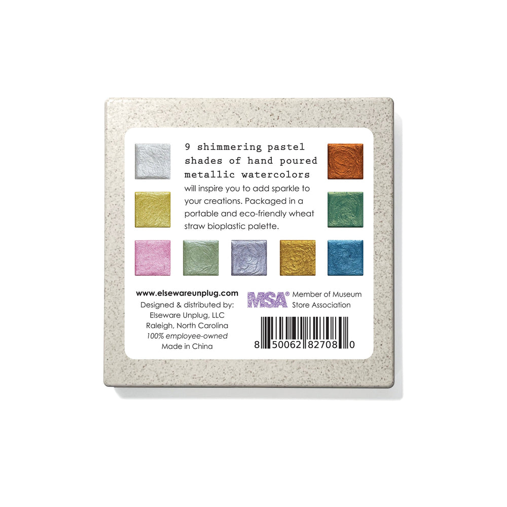 Metallic Watercolors – Wheat Straw Palette (ONLINE ORDER ONLY)