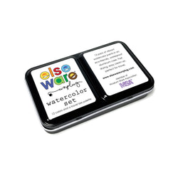 Watercolors – Metal Palette – 12 Colors – Travel Friendly (ONLINE ORDER ONLY)