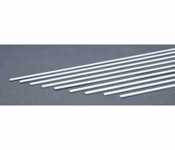 EVG158 White Dimensional Strips .060in x 0.188 x 14in (9) Evergreen (ONLINE ORDER ONLY)