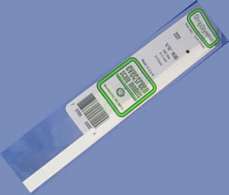 EVG222 Round Rod .062x14in White by Evergreen Scale Models (ONLINE ORDER ONLY)