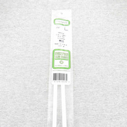 EVG297 Angle Polystyrene 0.250in x 14in Pack of 2 Evergreen (ONLINE ORDER ONLY)