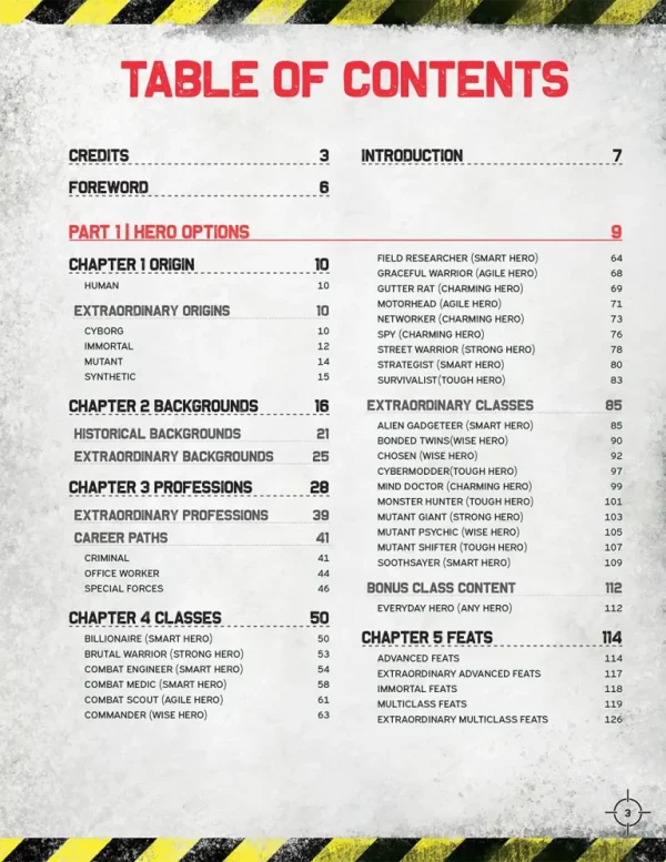 Everyday Heroes: The Vault - Rules Compendium - Volume 1 (ONLINE ORDER ONLY)