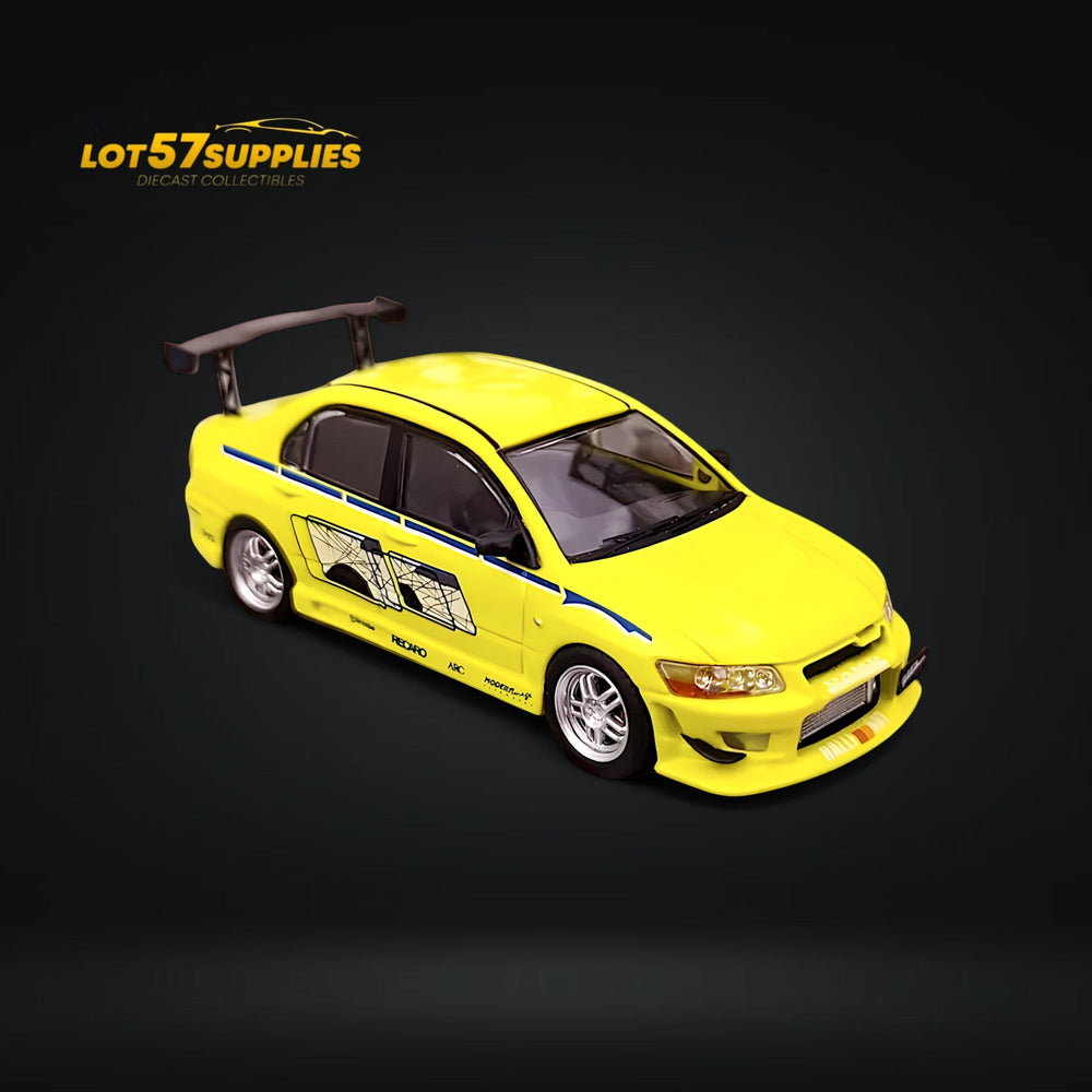 Fast Speed Mitsubishi Lancer Evolution EVO VII FNF Green Livery Figure Version 1:64 (ONLINE ORDER ONLY)