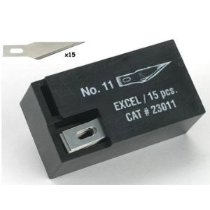 EXL23011 B11 Super Sharp Carbon Steel Double Honed Blades 15 pcs (ONLINE ORDER ONLY)