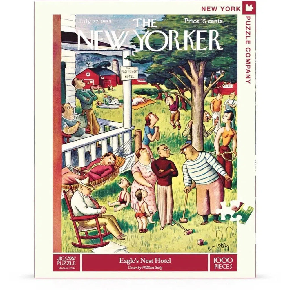 Eagle's Nest Hotel 1000 Piece Jigsaw Puzzle NYPC (ONLINE ORDER ONLY)