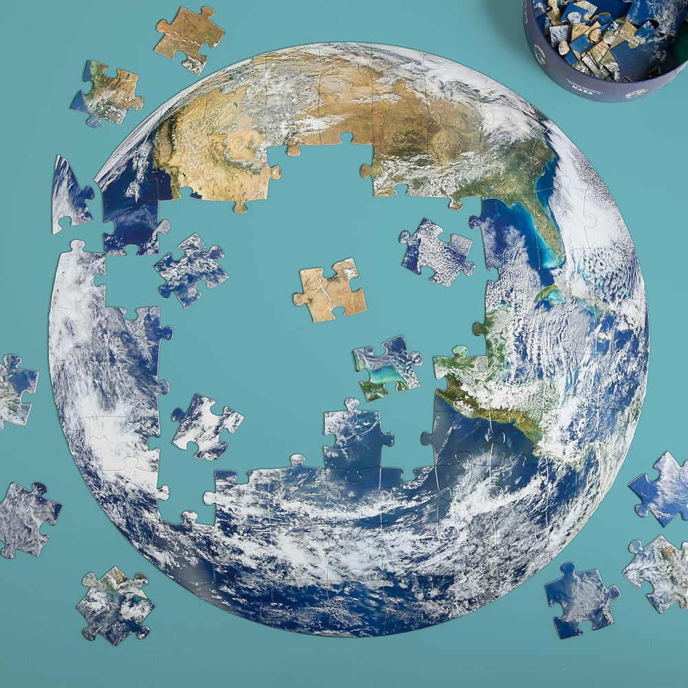 Earth 100 Piece Round Jigsaw Puzzle Chronicle (ONLINE ORDER ONLY)