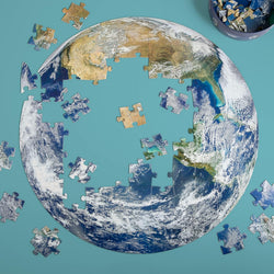 Earth 100 Piece Round Jigsaw Puzzle Chronicle (ONLINE ORDER ONLY)