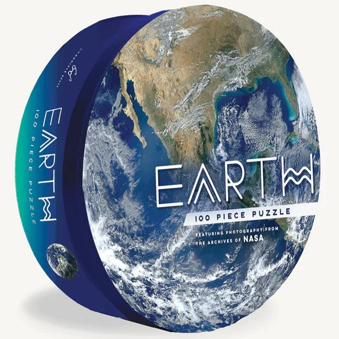 Earth 100 Piece Round Jigsaw Puzzle Chronicle (ONLINE ORDER ONLY)
