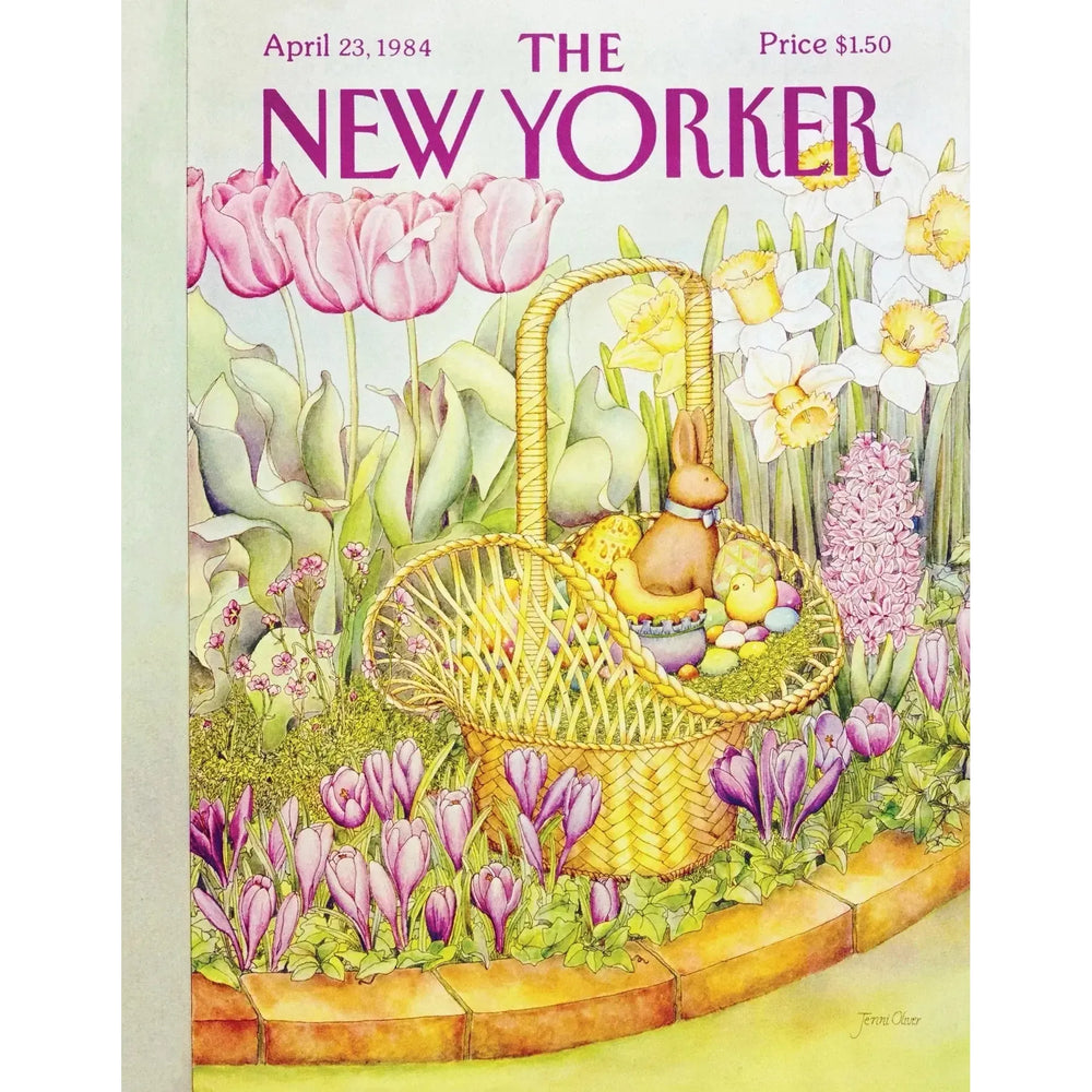 Easter Basket The New Yorker 100 Piece Mini Jigsaw Puzzle NYPC (ONLINE ORDER ONLY)