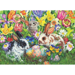 Easter Bunnies 500 Piece Jigsaw Puzzle Cobble Hill (ONLINE ORDER ONLY)