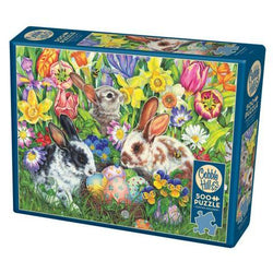 Easter Bunnies 500 Piece Jigsaw Puzzle Cobble Hill (ONLINE ORDER ONLY)