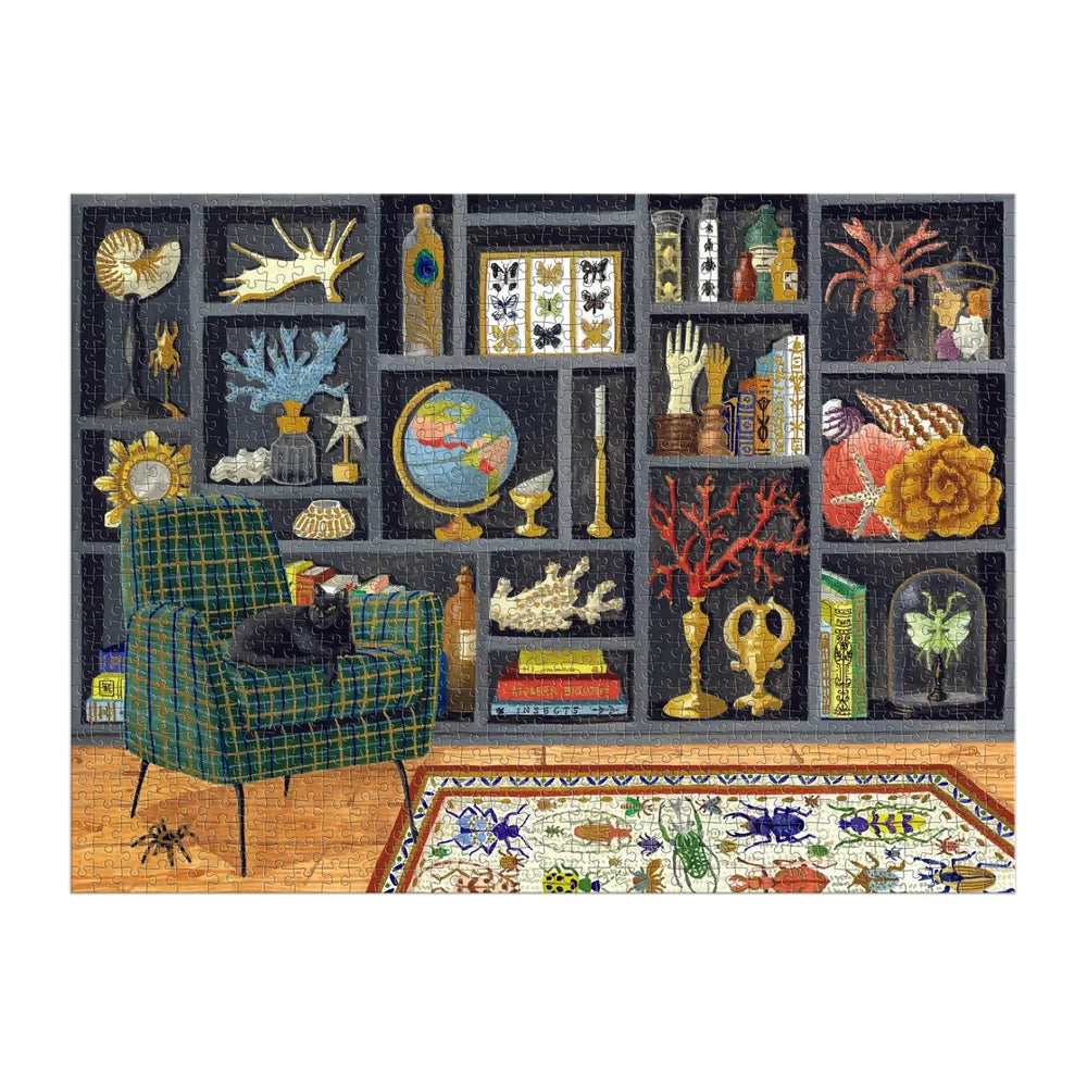 Eclectic Treasures 1000 Piece Jigsaw Puzzle Galison (ONLINE ORDER ONLY)