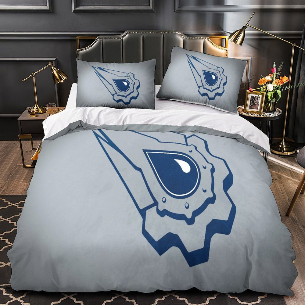 Edmonton Oilers Bedding Set Quilt Duvet Cover Without Filler (Online Order Only)