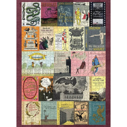 Edward Gorey's Book Covers 1000 Piece Jigsaw Puzzle Pomegranate (ONLINE ORDER ONLY)