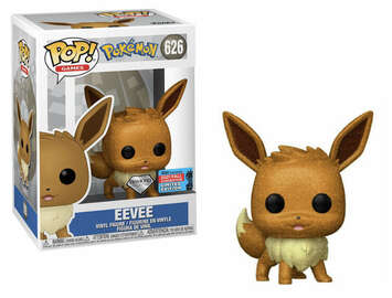 Pop! Games : Pokemon - Eevee (Diamond Glitter) Shared (ONLINE ORDER ONLY)