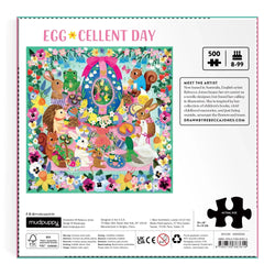 Egg-cellent Day 500 Piece Jigsaw Puzzle Mudpuppy (ONLINE ORDER ONLY)