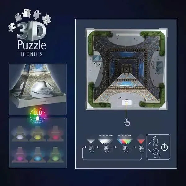 Eiffel Tower 243 Piece 3D Jigsaw Puzzle Ravensburger (ONLINE ORDER ONLY)