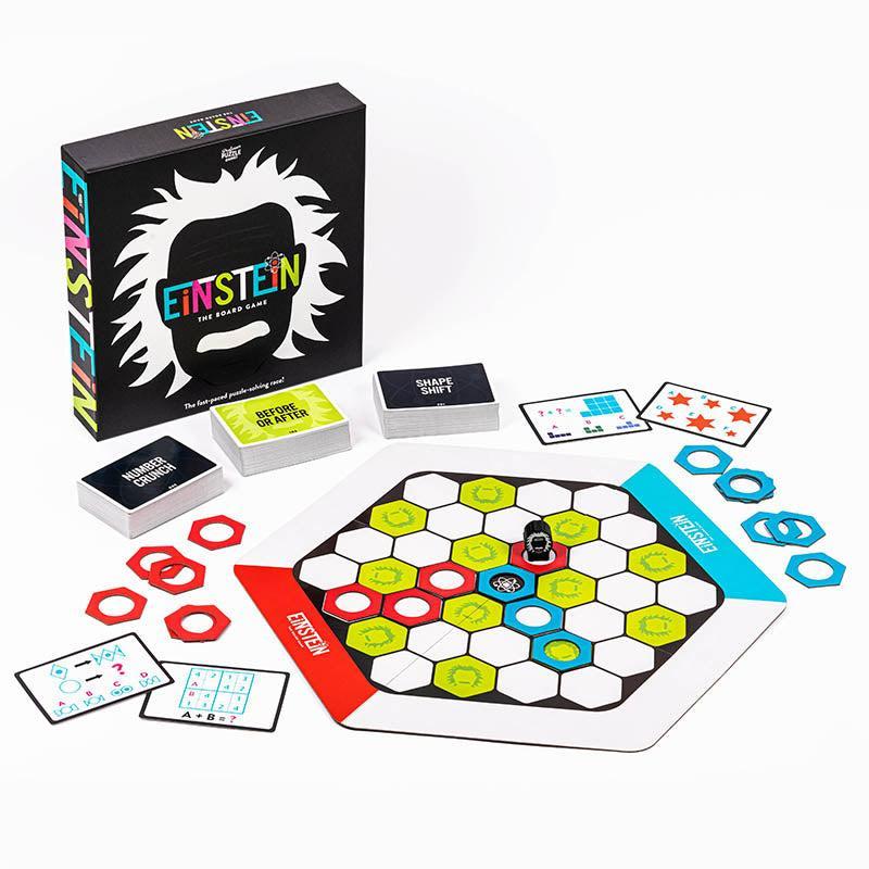 Einstein the Board Game - Fast Paced Puzzle Solving Race - Professor Puzzle (ONLINE ORDER ONLY)