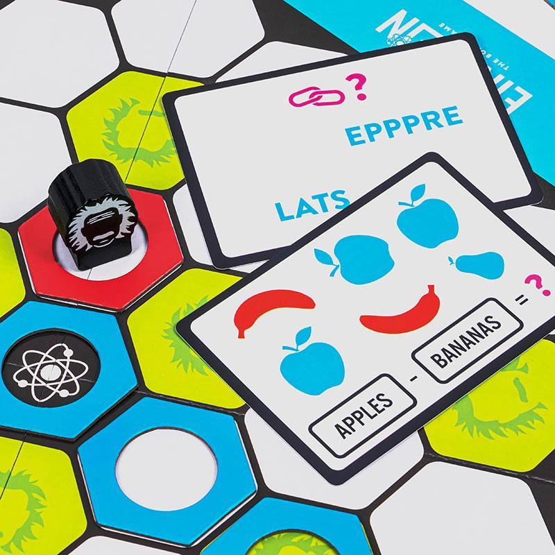 Einstein the Board Game - Fast Paced Puzzle Solving Race - Professor Puzzle (ONLINE ORDER ONLY)
