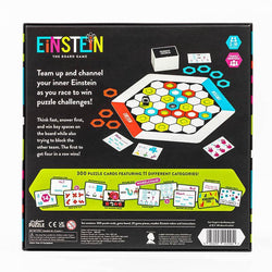 Einstein the Board Game - Fast Paced Puzzle Solving Race - Professor Puzzle (ONLINE ORDER ONLY)