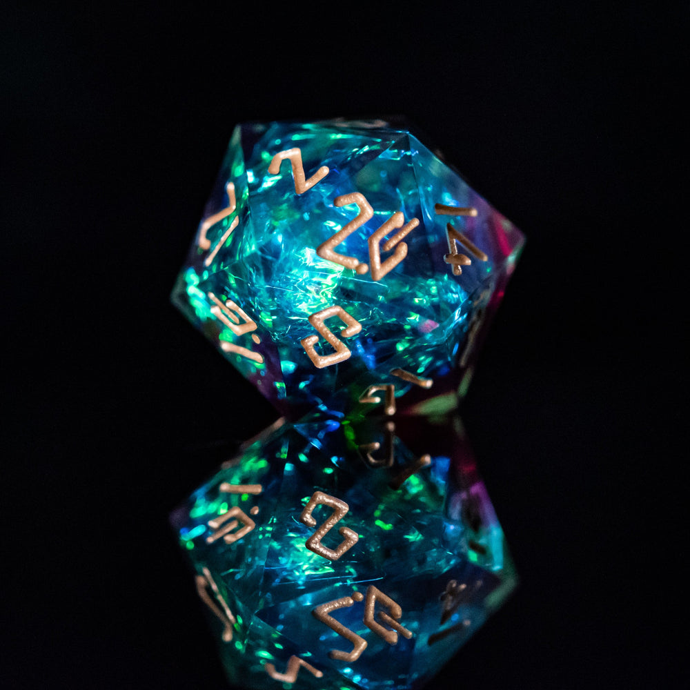 PRE-ORDER || Eldritch Blast Sharp-Edged Resin Dice Set