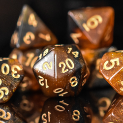 Pre-Order || Elixir of Darkvision Acrylic Dice Set