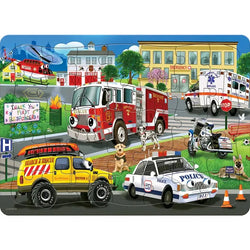 Emergency Response 35 Piece Tray Jigsaw Puzzle Cobble Hill (ONLINE ORDER ONLY)