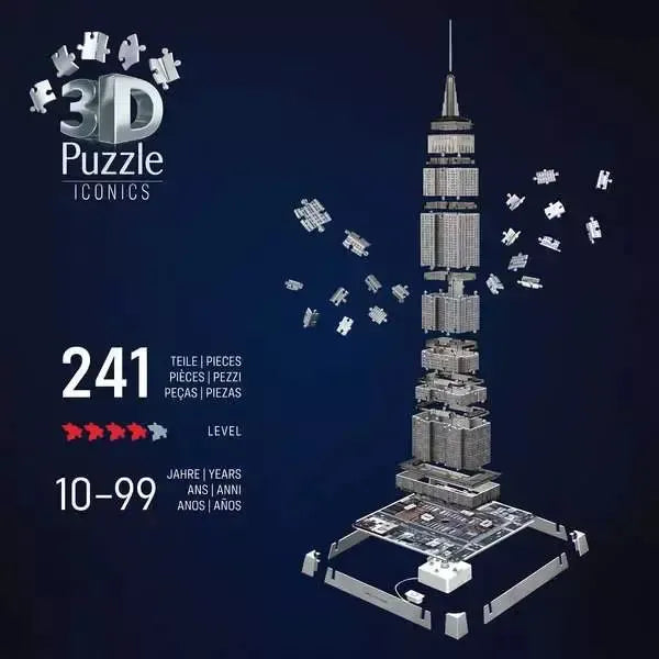 Empire State Building 241 Piece 3D Jigsaw Puzzle Ravensburger (ONLINE ORDER ONLY)