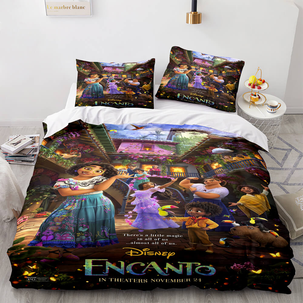 Encanto Bedding Set Lin Manuel Miranda Stephanie Beatriz Duvet Cover (Online Order Only)