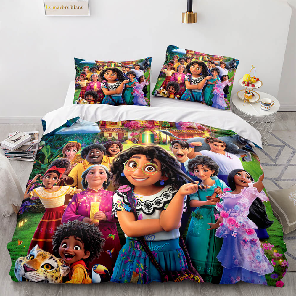 Encanto The Madrigal Family Bedding Set Quilt Duvet Cover Bedding Sets (Online Order Only)