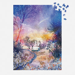 Enchanted Snowfall 1000 Piece Jigsaw Puzzle Galison (ONLINE ORDER ONLY)
