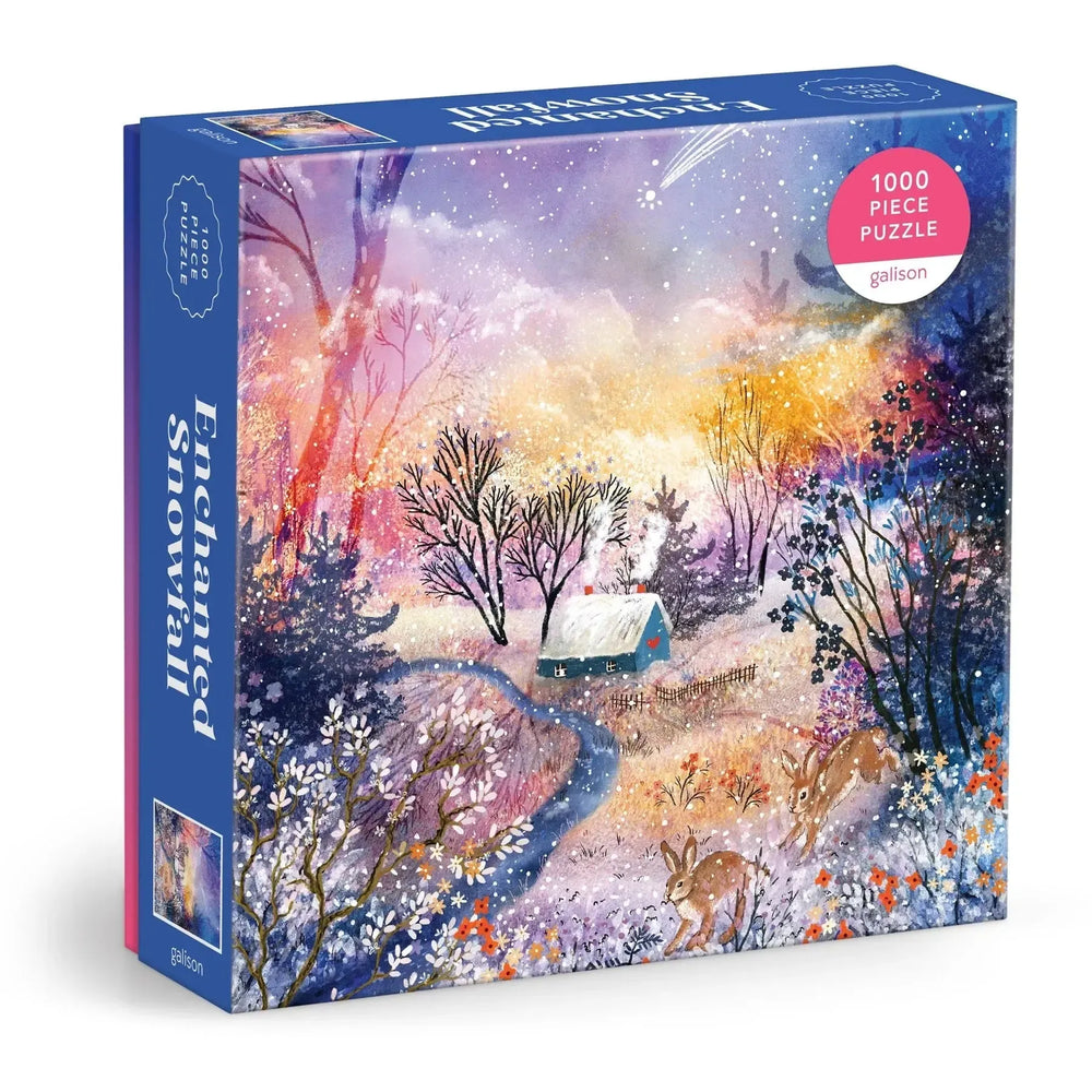 Enchanted Snowfall 1000 Piece Jigsaw Puzzle Galison (ONLINE ORDER ONLY)