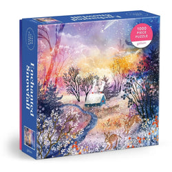 Enchanted Snowfall 1000 Piece Jigsaw Puzzle Galison (ONLINE ORDER ONLY)