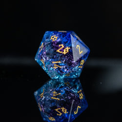 Pre-Order || Enchanted Waters Shattered Glass Dice Set