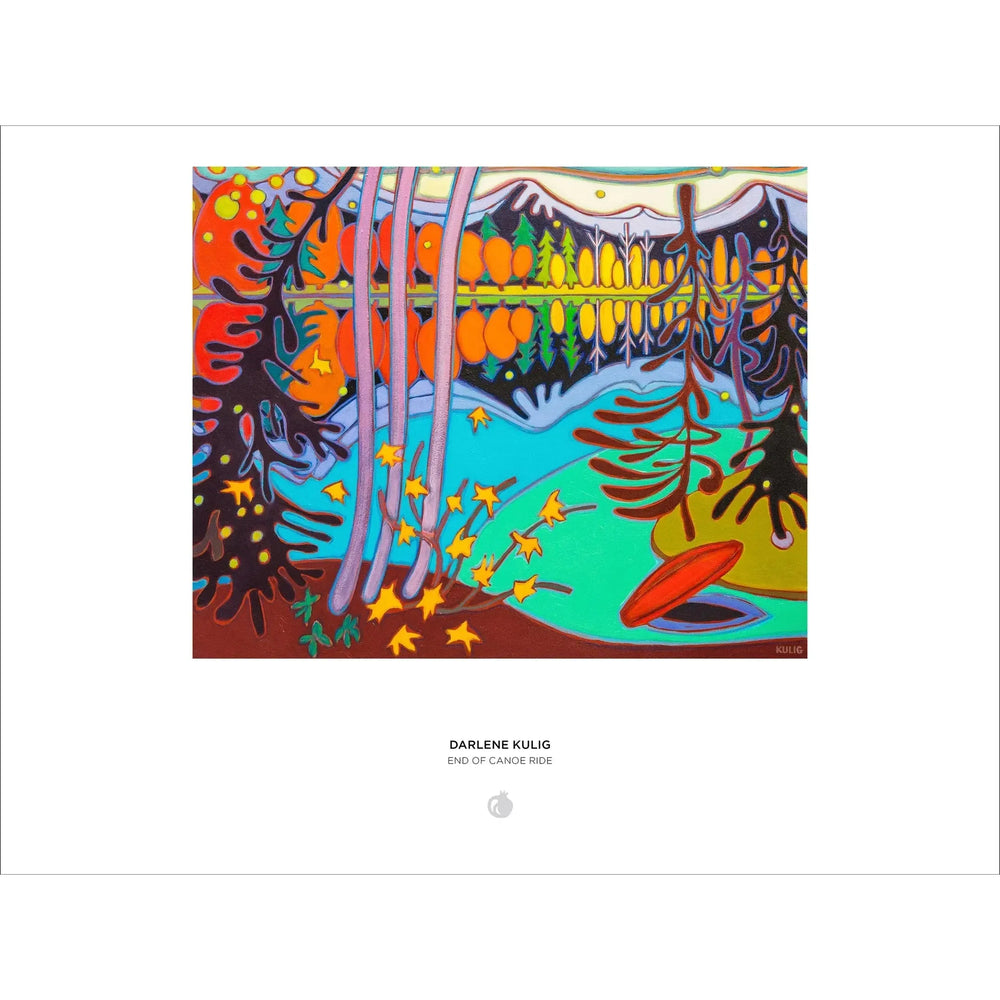 End of Canoe Ride by Darlene Kulig 1000 Piece Jigsaw Puzzle Pomegranate (ONLINE ORDER ONLY)