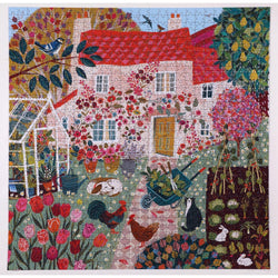 English Cottage 1000 Piece Jigsaw Puzzle eeBoo (ONLINE ORDER ONLY)