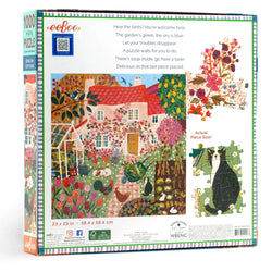 English Cottage 1000 Piece Jigsaw Puzzle eeBoo (ONLINE ORDER ONLY)